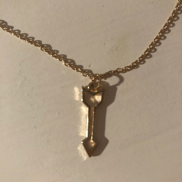 Golden Arrow Necklace - Picture 2 of 2